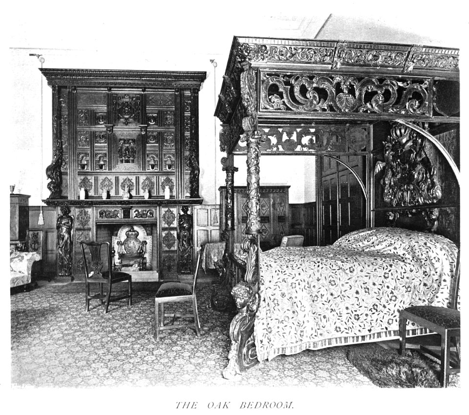 In English Homes Vol 1 Goodwood House Sussex the oak bedroom 31295001575223 0430