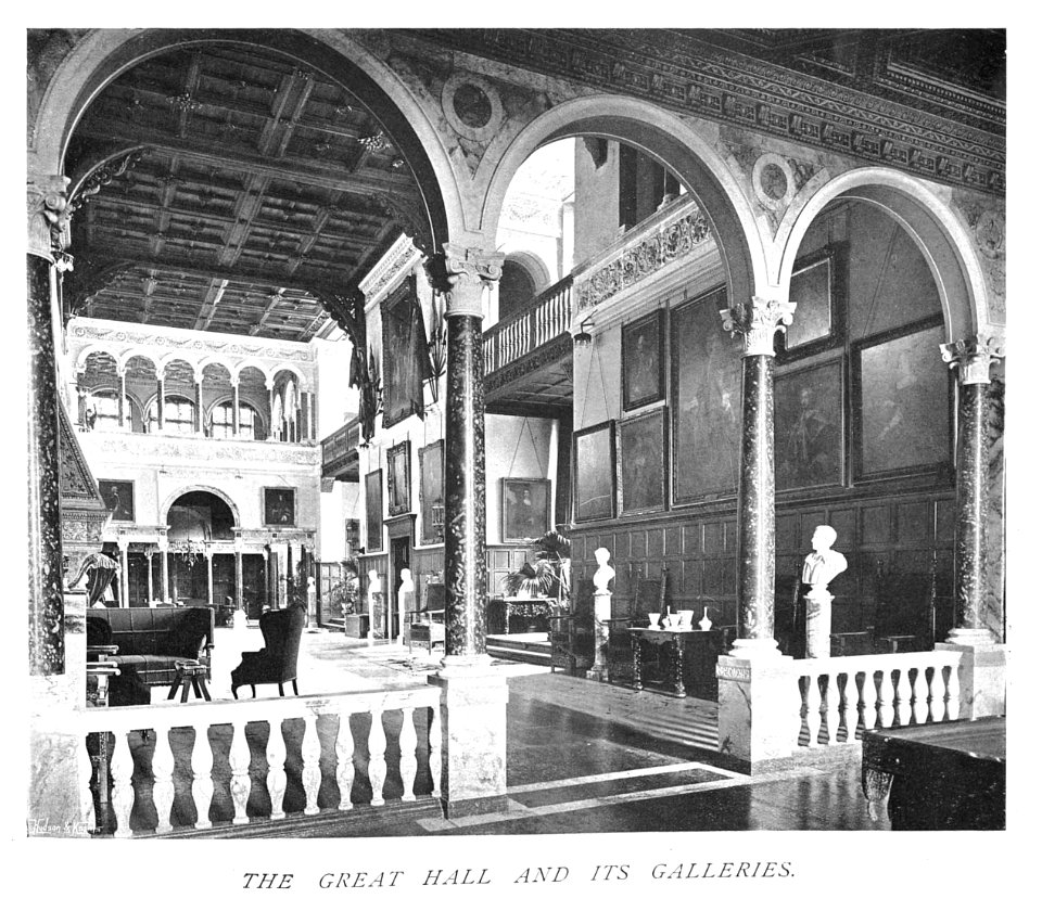 In English Homes Vol 1 Hewell Grange Worcestershire the great hall and its galleries 31295001575223 0322