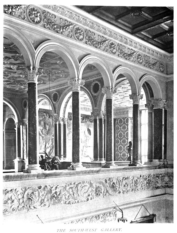 In English Homes Vol 1 Hewell Grange Worcestershire the south-west gallery 31295001575223 0324
