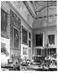 In English Homes Vol 1 Holme Lacy Hereford the saloon 31295001575223 0398