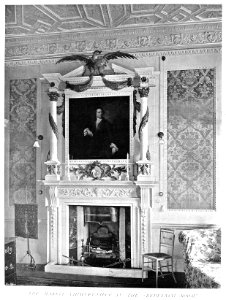 In English Homes Vol 1 Melbury House Dorset the marble chimney piece in the redlynch room 31295001575223 0366