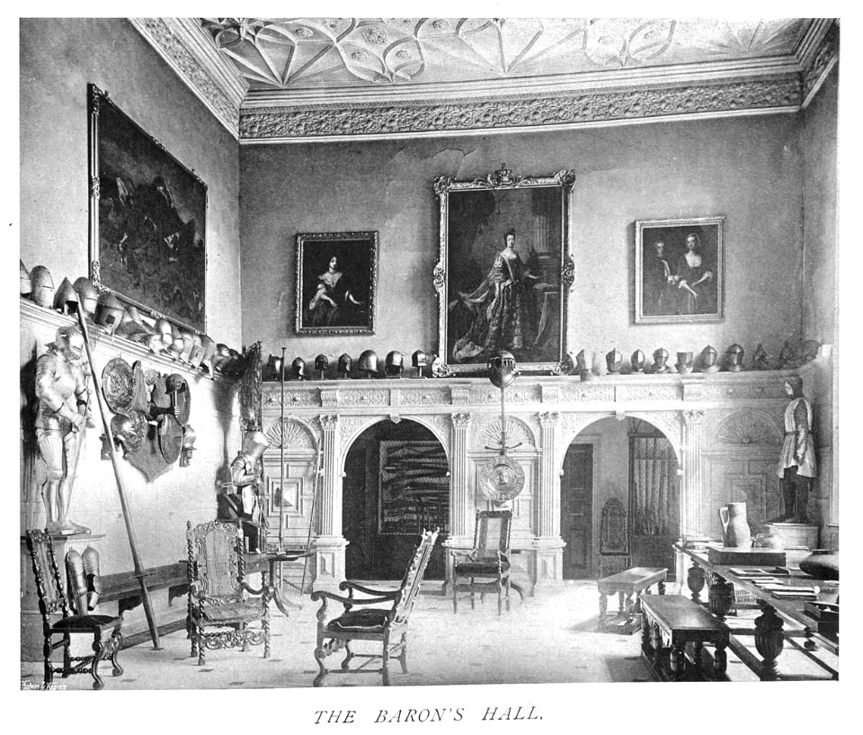 In English Homes Vol 1 Parham Park Sussex the barons hall 31295001575223 0298