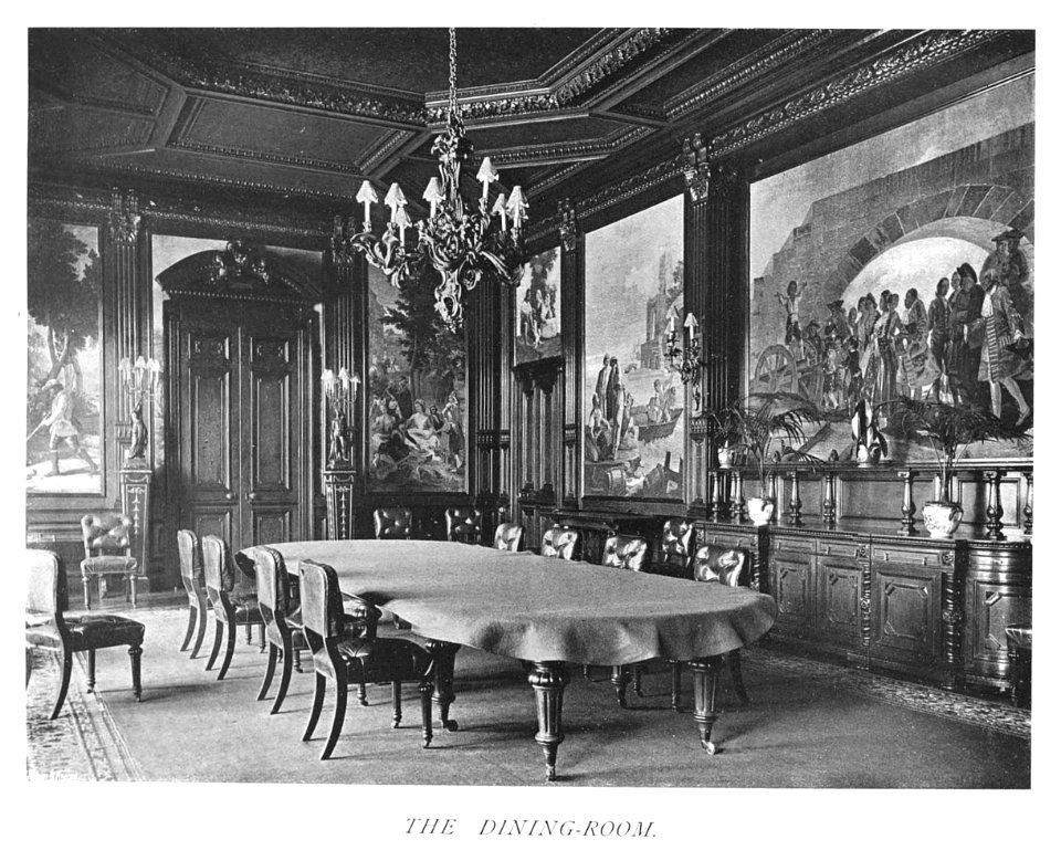 In English Homes Vol 1 Sandringham Norfolk the dining room 31295001575223 0333