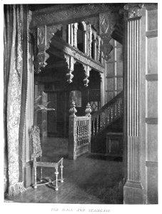 In English Homes Vol 1 Wakehurst Place Sussex the hall and staircase 31295001575223 0383