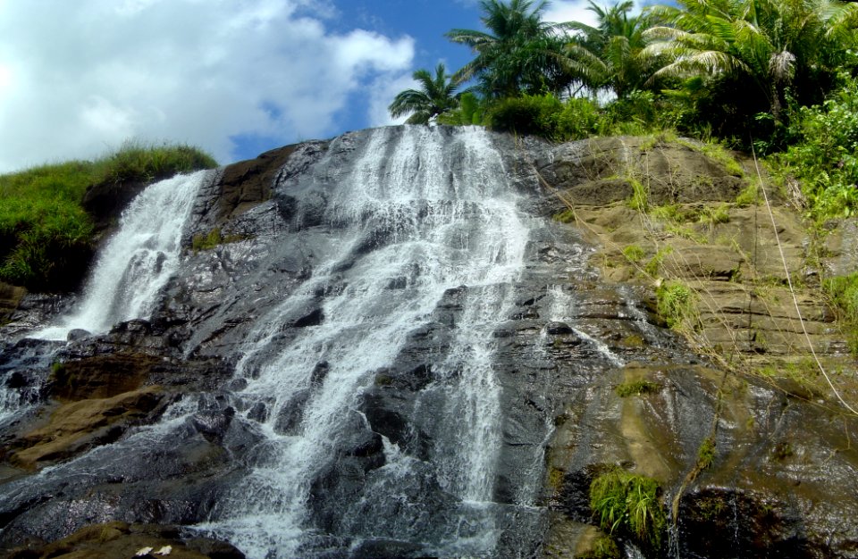 Inajaran Falls in the interior of Guam (line383511001)