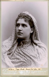 Ina Bock, porträtt - SMV - H1 184
