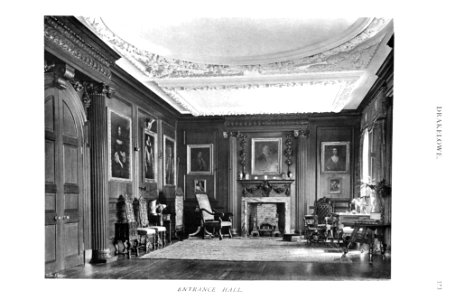 In English Homes Vol 2 Drakelowe Derbyshire entrance hall 31295007279283 0400
