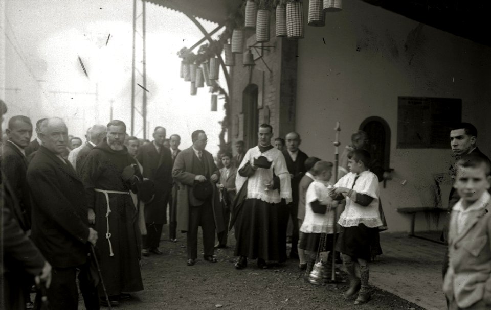 Inauguración de la estación Itsasondo (4 de 4) - Fondo Car-Kutxa Fototeka