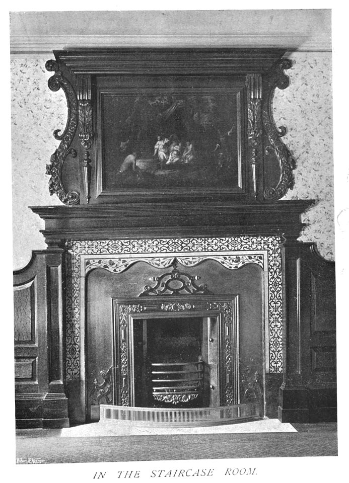 In English Homes Vol 2 East Sutton Park Kent in the staircase room 31295007279283 0326