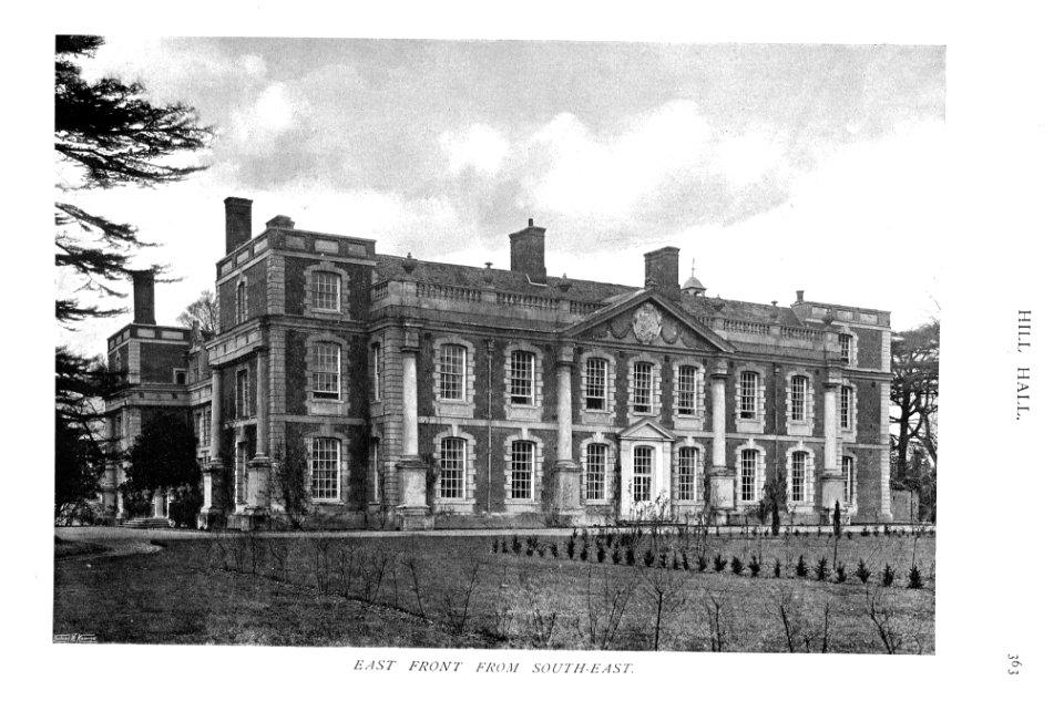 In English Homes Vol 2 Hill Hall Essex east front from south-east 31295007279283 0390
