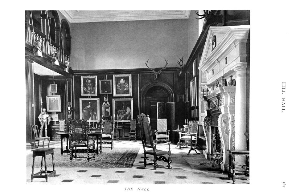 In English Homes Vol 2 Hill Hall Essex the hall 31295007279283 0394