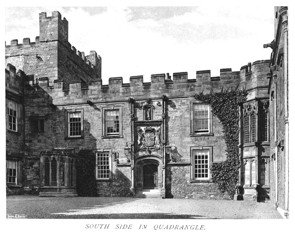 In English Homes Vol 2 Hornby Castle Yorkshire south side in quadrangle 31295007279283 0129