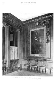 In English Homes Vol 1 Cassiobury Park Hertfordshire a corner of the large dining room 31295001575223 0416