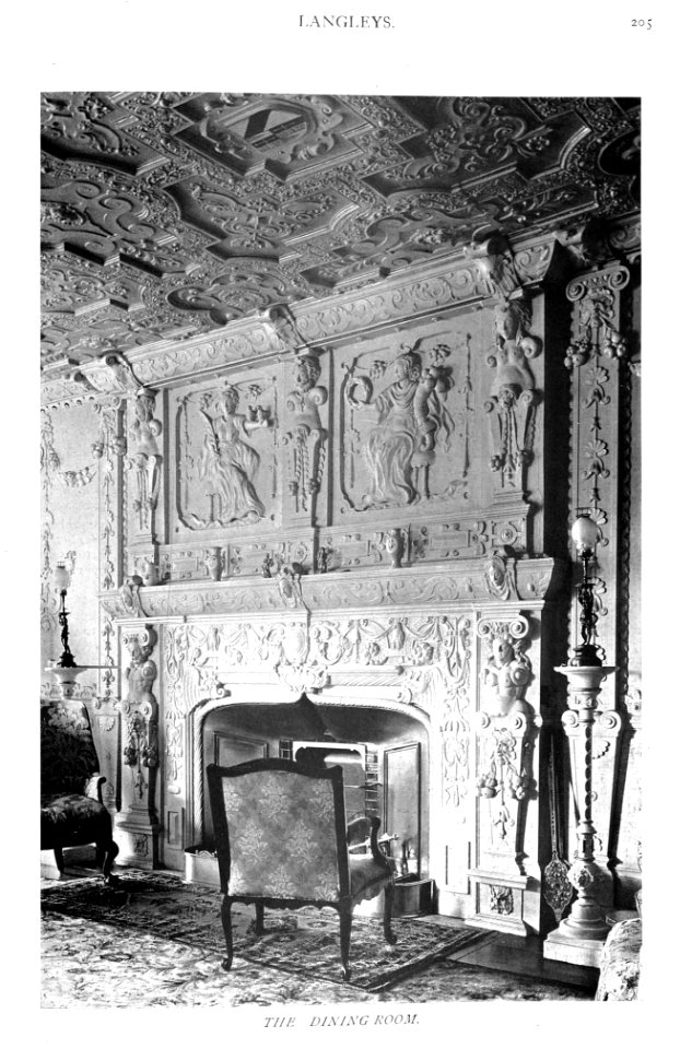 In English Homes Vol 2 Langleys Essex the dining room 31295007279283 0238