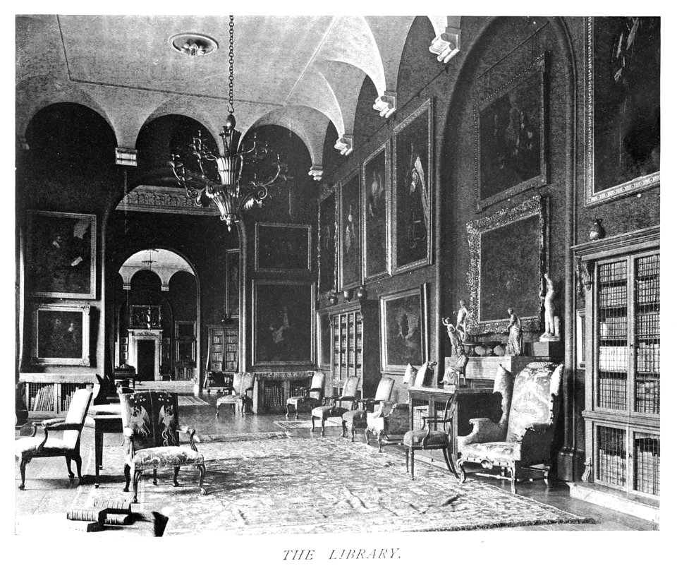 In English Homes Vol 1 Castle Howard the library 31295001575223 0251