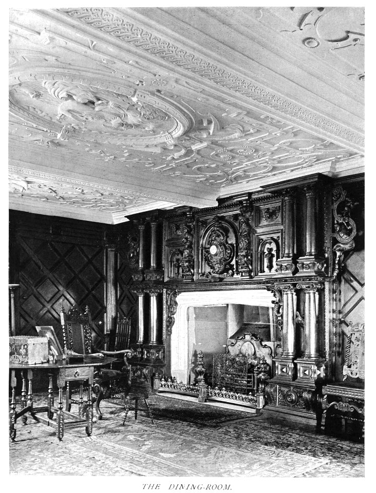 In English Homes Vol 2 Park Hall Shropshire the dining room 31295007279283 0173