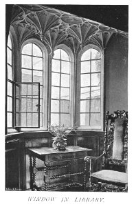 In English Homes Vol 2 Prinknash Park Gloucestershire window in library 31295007279283 0365