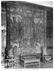 In English Homes Vol 2 Rothamsted Hertfordshire fifteenth century tapestry 31295007279283 0348