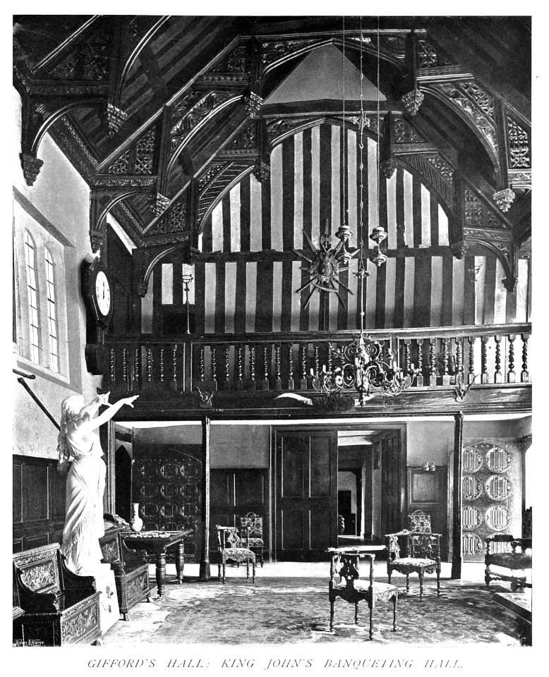 In English Homes Vol 1 Giffords Hall King John's banqueting hall 31295001575223 0010