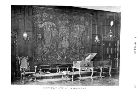 In English Homes Vol 2 Rothamsted Hertfordshire north-west side of drawing room 31295007279283 0356