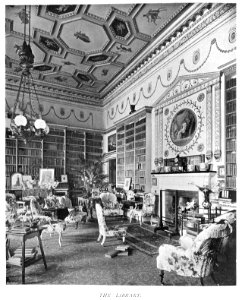 In English Homes Vol 1 Goodwood House Sussex the library 31295001575223 0424