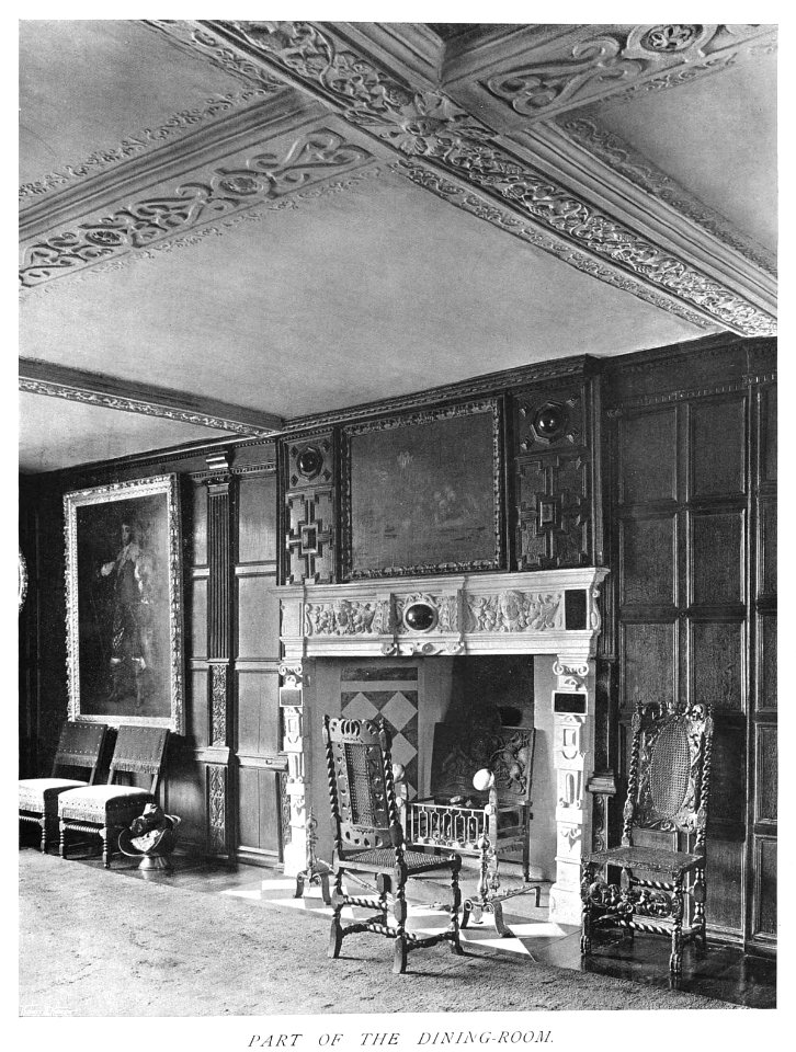 In English Homes Vol 2 Rothamsted Hertfordshire part of the dining room 31295007279283 0358