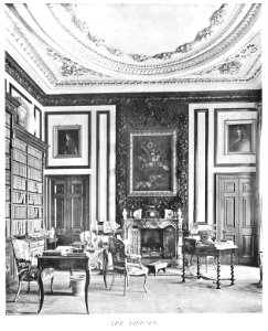 In English Homes Vol 1 Holme Lacy Hereford the library 31295001575223 0395
