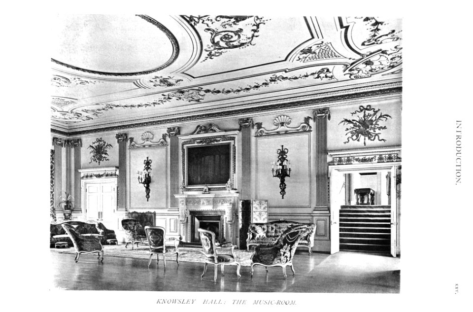 In English Homes Vol 1 Knowsley Hall the music room 31295001575223 0022