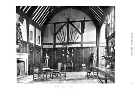 In English Homes Vol 1 Ockwells Manor Berkshire the great hall 31295001575223 0349