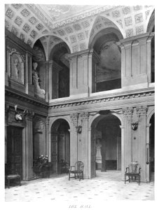 In English Homes Vol 3 Barnsley Park Gloucestershire the hall 31295005735708 0372
