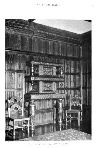 In English Homes Vol 1 Smithills Hall Bolton a corner in the dining room 31295001575223 0311
