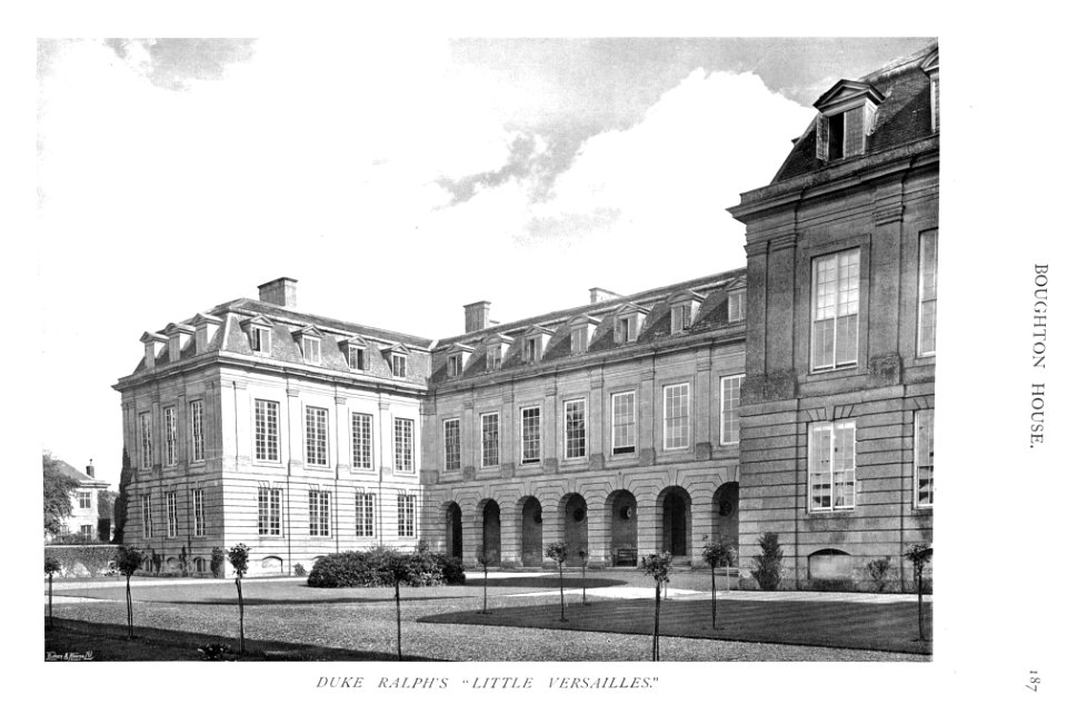 In English Homes Vol 3 Boughton House Northamptonshire Duke Ralph's Little Versailles 31295005735708 0214