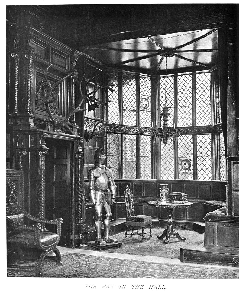 In English Homes Vol 1 Speke Hall Lancashire the bay in the hall 31295001575223 0307