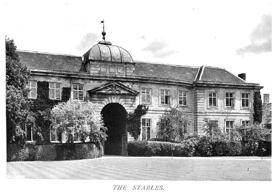 In English Homes Vol 3 Boughton House Northamptonshire the stables 31295005735708 0213