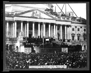 Inauguration of Abraham Lincoln - March 4, 1861 LCCN00652340
