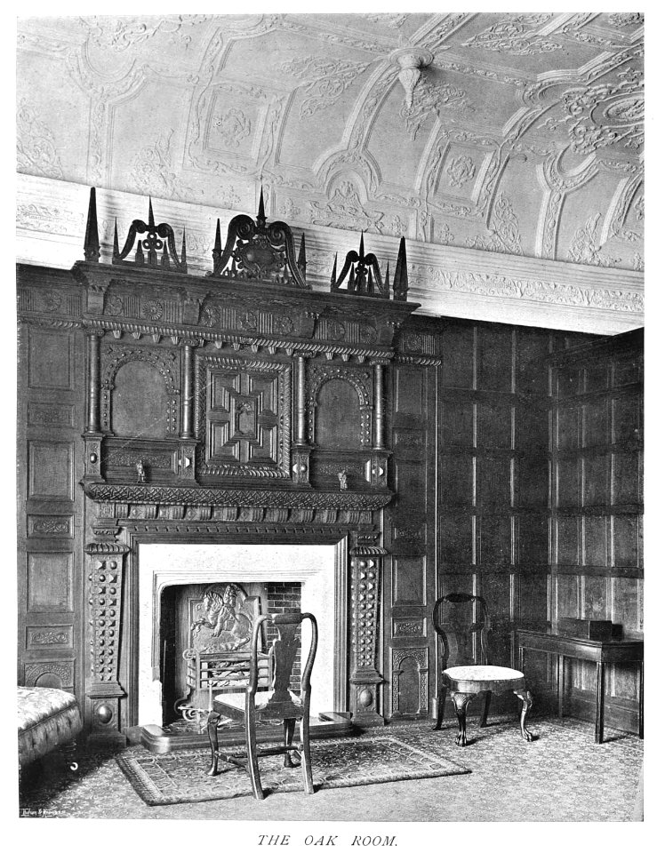 In English Homes Vol 2 Dorton House Buckinghamshire the oak room 31295007279283 0317