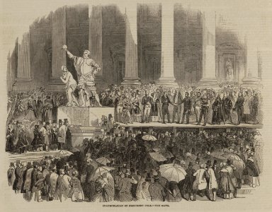Inauguration of President Polk. - The oath LCCN00650918