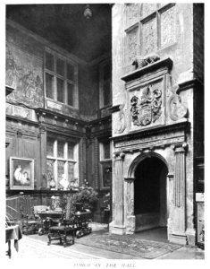 In English Homes Vol 2 Hanford House Dorset porch in the hall 31295007279283 0198