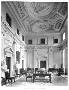 In English Homes Vol 3 Rainham Hall Norfolk the entrance hall 31295005735708 0139