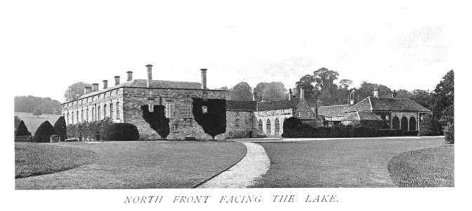 In English Homes Vol 2 Newburgh Priory Yorkshire north front facing the lake 31295007279283 0368