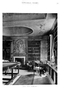 In English Homes Vol 2 Newburgh Priory Yorkshire the old library 31295007279283 0373