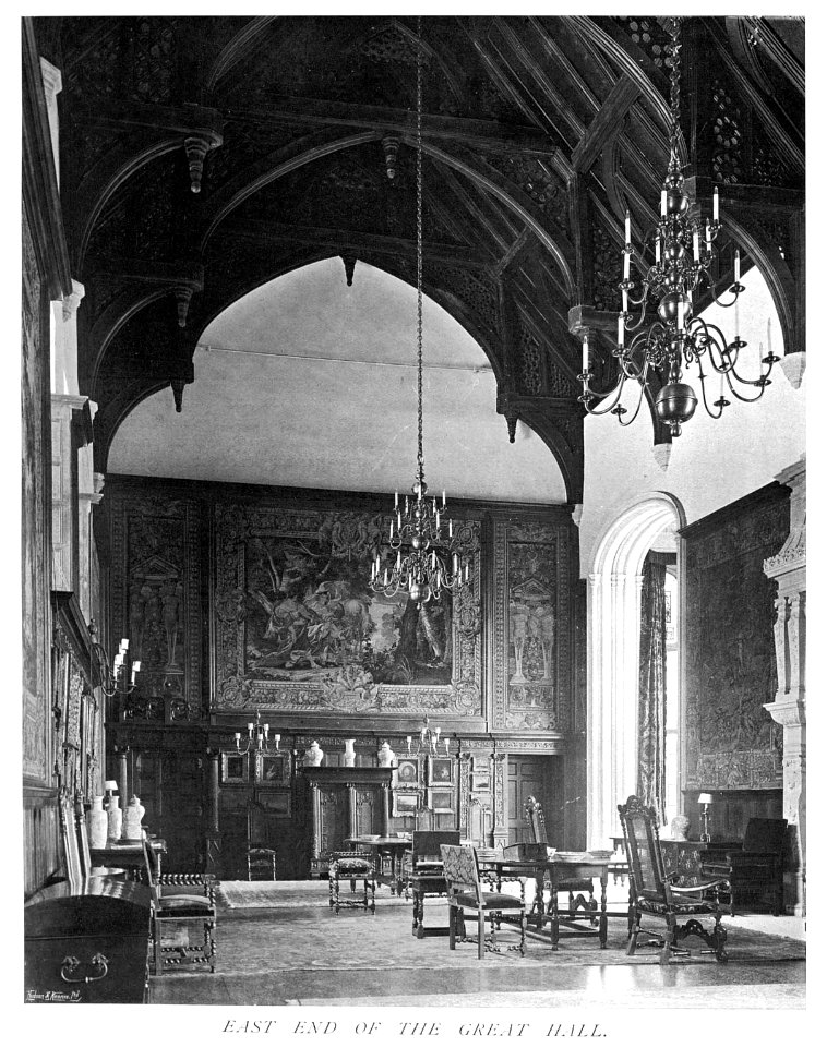 In English Homes Vol 3 Rushton Hall Northamptonshire east end of the great hall 31295005735708 0114