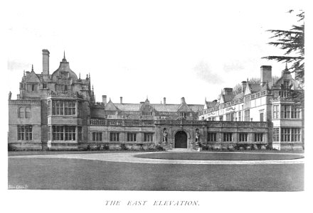 In English Homes Vol 3 Rushton Hall Northamptonshire the east elevation 31295005735708 0112