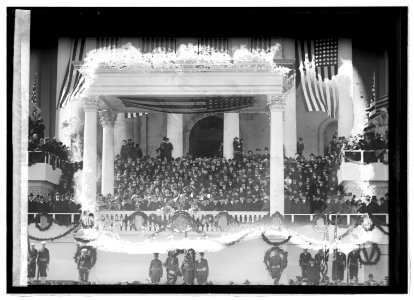 Inauguration, 1921. Address Ok (S) LCCN2016844974