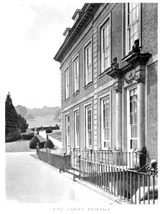 In English Homes Vol 3 Stoke Edith Herefordshire east garden entrance 31295005735708 0276