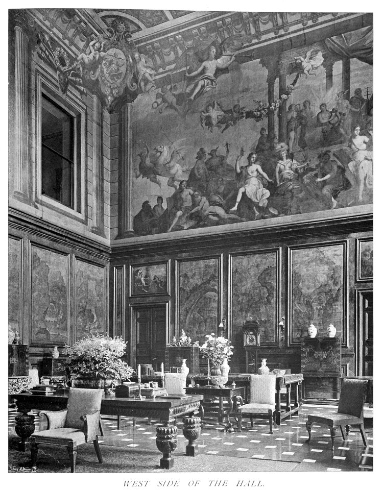 In English Homes Vol 3 Stoke Edith Herefordshire west side of the hall 31295005735708 0279