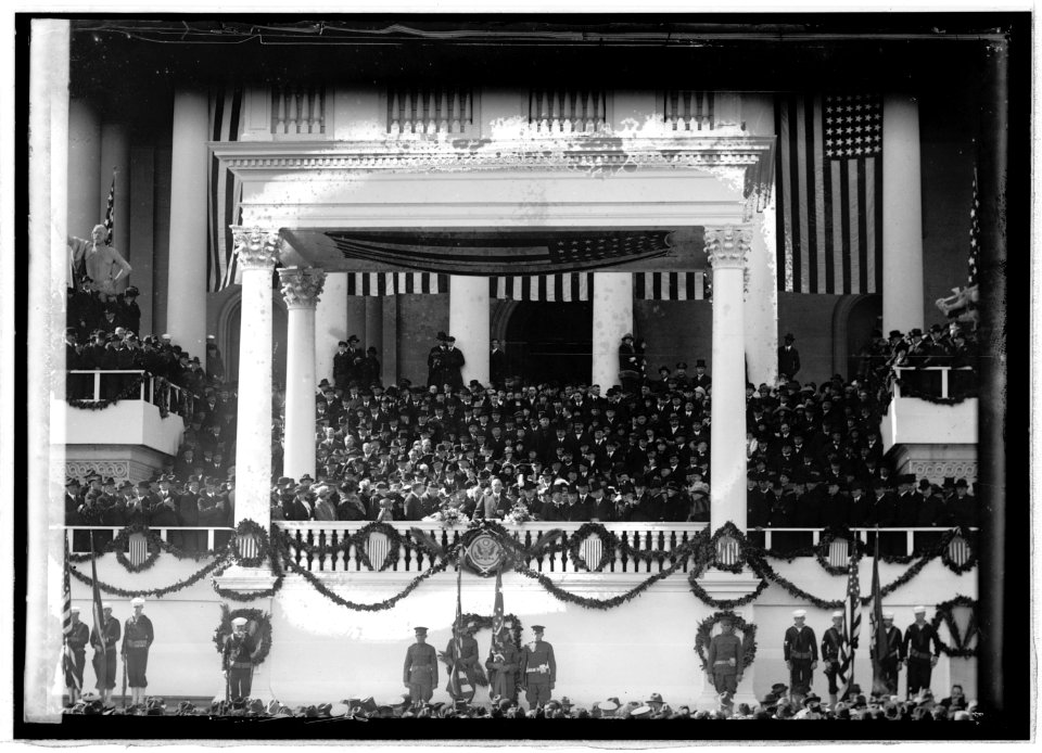 Inauguration, 1921. Address Ok (S) LCCN2016844971