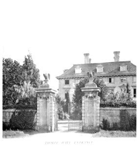 In English Homes Vol 3 Thorpe Hall Northamptonshire entrance 31295005735708 0168