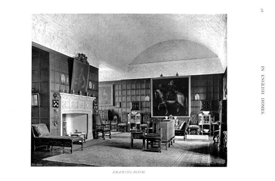 In English Homes Vol 2 St Donats Castle Glamorgan drawing room 31295007279283 0064