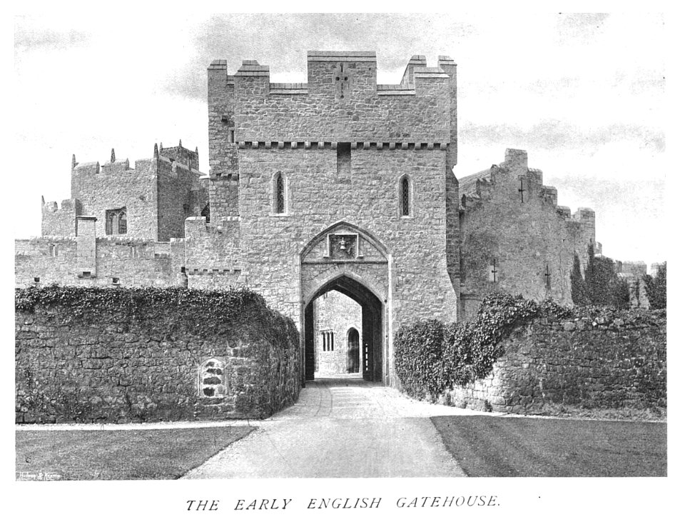 In English Homes Vol 2 St Donats Castle Glamorgan the early english gatehouse 31295007279283 0051